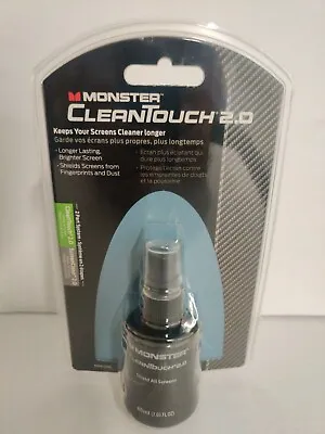 Monster CleanTouch 2.0 Screen Shield 60 Ml/ 2.03 Fl.oz 🆕 SEALED 🆓 Shipping  • $9.49
