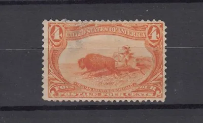 $86.50 • Buy USA 1898 4c Buffalo Trans Mississippi Expo Sc#287 MLH BP837