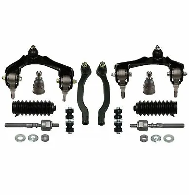 12 New Pc Front Suspension Kit For Honda Accord 90-93 Control Arms Tie Rod Ends • $81.12