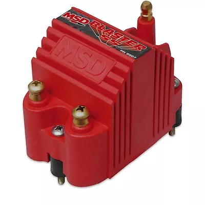 MSD 8207 Ignition Coil Blaster SS E Core Square Epoxy Red 40000 V EA 300 MA • $108.99