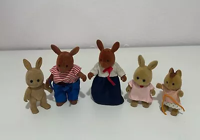 Calico Critters Rare Vintage 1980's Bandai Maple Town Animal Figures Set Of 5 • $25