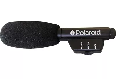 Polaroid PLMIC Mini Zoom Camera & Camcorder Microphone • £12