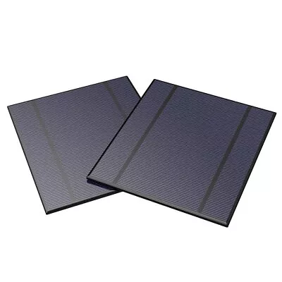 $9.99 • Buy ALLPOWERS 2.5W 5V DIY Power Solar Panel 130x150mm 2Pcs Battery Charger Kit Mini