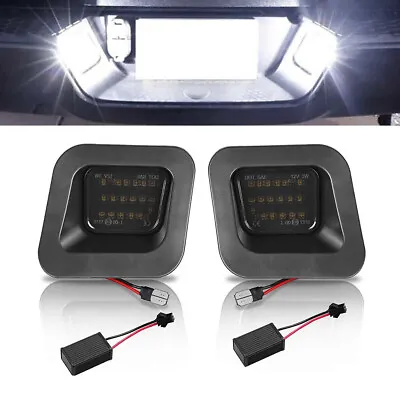 2003-2018 For Dodge For Ram 1500 2500 3500 LED License Plate Lights Smoked Lamp • $8.99