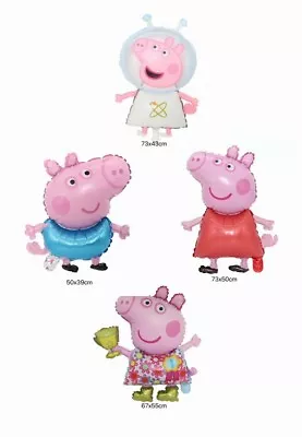 Foil Peppa Pig George Pig Champion Pig Balloon Kids Birthday Party Decoration  • $5.99