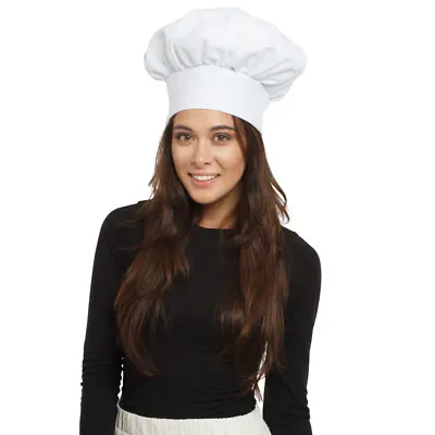 Dress Up America White Unisex Chef Hat - Dress Up Set For Adults & Kids • £9.99