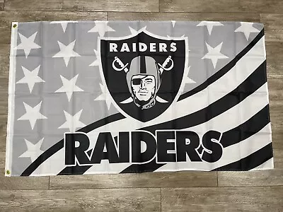 Las Vegas LA OAKLAND RAIDERS 3X5 RAIDER NATION FLAG Same Day Shipping From CA • $19.88