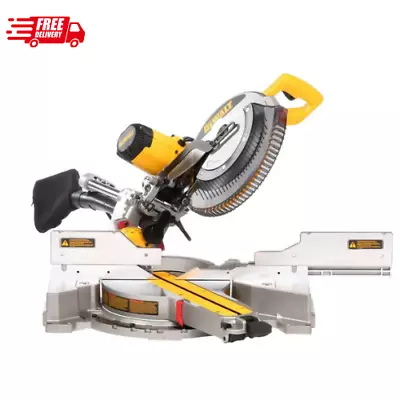 15 Amp Corded 12 In. Double Bevel Sliding Compound Miter Saw (DWS780) • $549