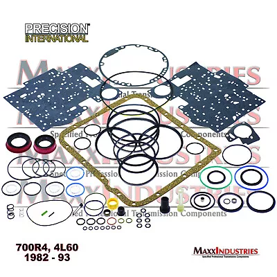 GM 700R4 TRANSMISSION OVERHAUL GASKET & SEAL REBUILD KIT - Precision - 1982-1993 • $41.88