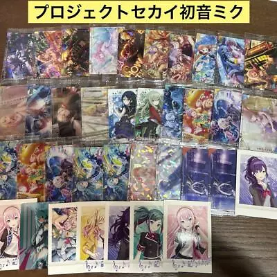 Project SEKAI VOCALOID Item Lot Of 37 Card Hatsune Miku Luka Mafuyu Various   • $75.44