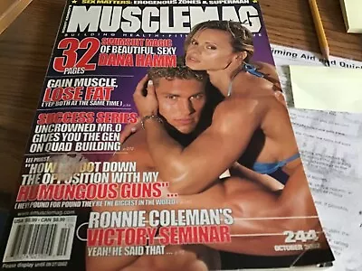 Musclemag Magazine / October 2002 / Swimsuit  • $6.50