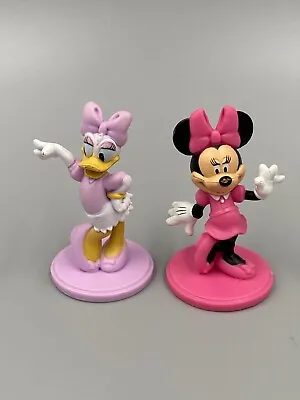 Disney Minnie Mouse & Daisy Duck 2.5  Figures Cake Toppers Hasbro 2013 • $8