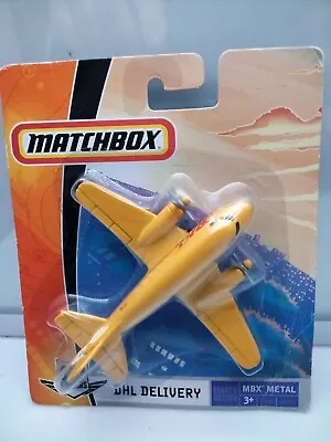 Matchbox Skybusters / DHL Delivery Airliner - Yellow - Model Aircraft X1 • $32.11