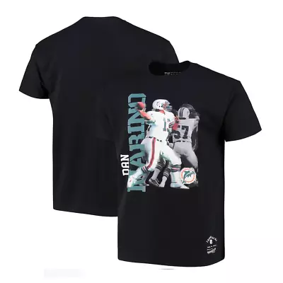 Miami Dolphins NFL T-Shirt (Size 2XL) Men's Mitchell & Ness Dan Marino Top - New • £24.99