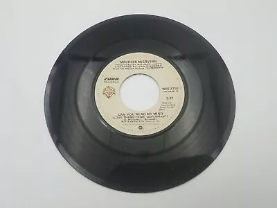 MAUREEN McGOVERN You Love Me Too Late / Can You Read My Mind  Wb  45  • $1.99