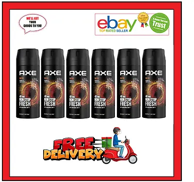 £17.95 • Buy Axe Deodorant Body Spray. Musk. 48 Hour Fresh - 6 X 150ml Cans