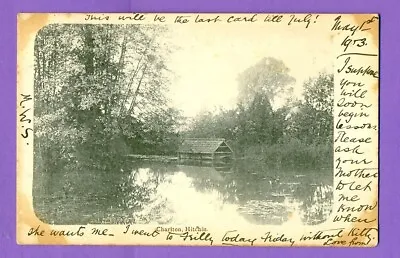 Vintage Postcard Charlton Hitchin Posted 1903 Undivided Back • £1.85