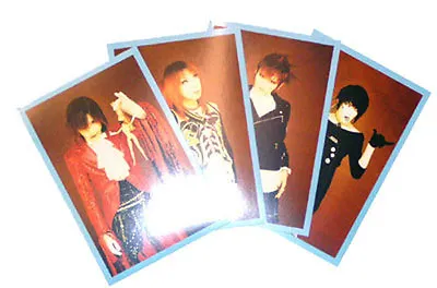 Kagerou 蜉蝣 JAPAN Visual Kei Rock Music Postcard Set #1 (4 Pcs) Gothic Punk 6 X4  • $35.99