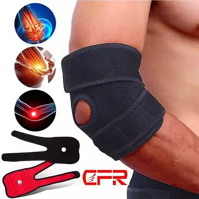 £7.99 • Buy Tennis Gym Elbow Support Brace Golfers Strap Epicondylitis Band Arthritis Pain I