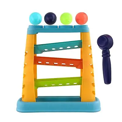 £8.99 • Buy Kids Hammer & Roll Tower Toy Baby Ball Game Toddler Activity Beating Educational