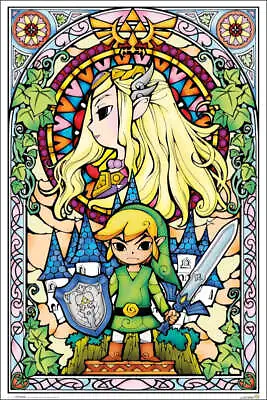 Zelda - Stained Glass Poster • $15