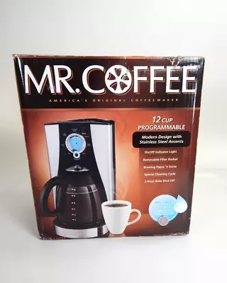 2009 New Mr. Coffee 12 Programmable Stainless Steel Accents • $28