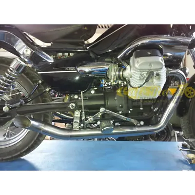 Complete Kit 2in2 Mass Hot Rod Moto Guzzi V7 Classic-Stone I/Ii-Racer Approved • $1601.58