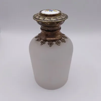 £150 • Buy Rare Baccarat Antique Victorian French White Opaline Scent Bottle Value-GBP 500