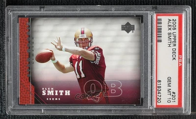 $84.20 • Buy 2005 Upper Deck Star Rookie Alex Smith #201 PSA 10 GEM MT Rookie RC