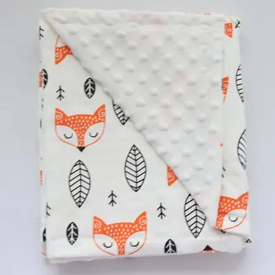 $57.67 • Buy Baby Blanket Thermal Fleece Owl Blanket Nap Receiving Stroller Wrap Baby Bedding
