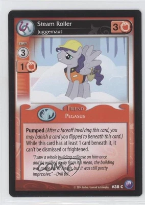 $1.40 • Buy 2014 My Little Pony Collectible Card Game - Canterlot Nights Steam Roller 1i3