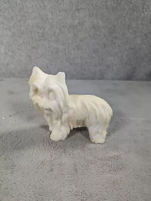 Vintage Small Maltese Dog Figurine 3  Tall • $19.98