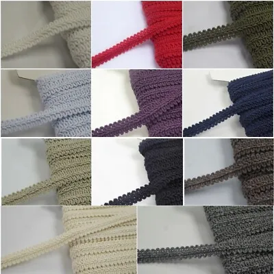 Gimp Braid Trim Ideal For Upholstery Lampshades Cushions In 11 Colours 12mm Wide • £1.65