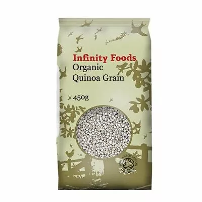 Infinity Organic Quinoa Grain 450g • £7.19