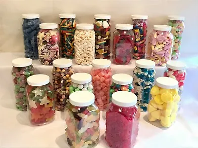 £10.99 • Buy SLIGHT SECONDS Plastic Sweet Candy Jars Wedding Party Candy Buffet 10 To 100