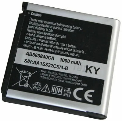 Genuine Samsung AB563840CA Battery For SCH-R800 SPH-M800 SCH-R81 • £9.99