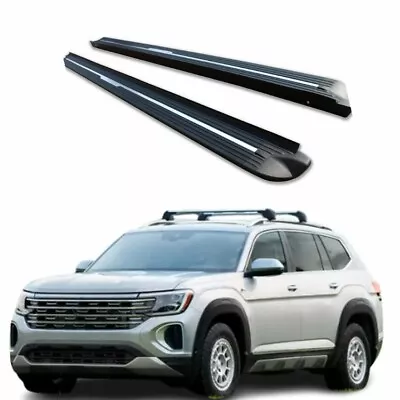 Running Boards Side Step Nerf Step Bar Fits For VW Atlas Cross Sport 2020-2024 • $284.05