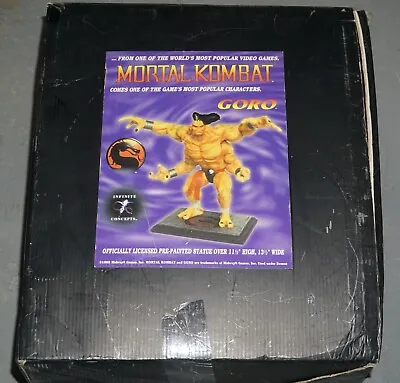 Mortal Kombat Goro Statue Complete In Box Infinite Concepts RARE • $799.99