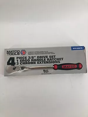 Matco 3/8  DRIVE 4 PIECE 12  EIGHTY8 TOOTH LOCKING FLEX RATCHET BFR128SETR • $199.99