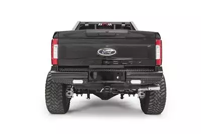 Fab Fours FS17-T4150-1 Black Steel Ranch Rear Bumper • $1095.75