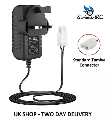 Tamiya Connector 7.2v NiCd NiMH Battery UK Mains Charger RC Car Boat Tank HSP • £10.99