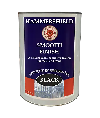 £39.77 • Buy Hammer Finish Paint Smooth Metal Paint Like Hammerite 1lt | 2.5lt | 5lt