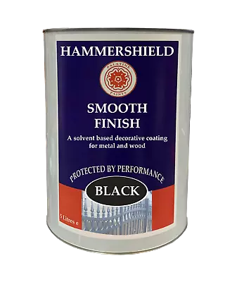 £39.77 • Buy Hammer Finish Paint Smooth Metal Paint Like Hammerite 1lt | 2.5lt | 5lt