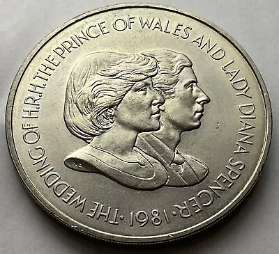 Falkland Islands - 1981 - 50 Pence - Prince Charles & Lady Diana Spencer • £6.99