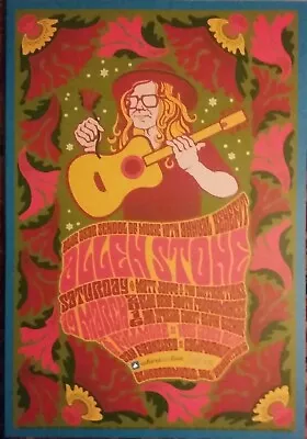 Mint Allen Stone Elvin Bishop Fillmore Poster 2016 • $27.99