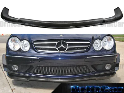 Type C Front Lip Carbon Fiber Fit 2005 2006 2007 Benz C55 Amg W203 W209 • $460.96