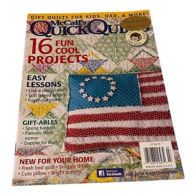 McCall's Quick Quilts Magazine  Jun/Jul 2013 Fun Cool Quilt Projects • $10.48