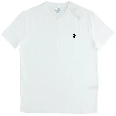 Polo Ralph Lauren Men's T-Shirt Classic Fit V-Neck Short Sleeve 100% Cotton Tee • $39.99