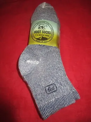 3 Pair Men's Outdoor Life 71% Merino Wool Thermal Ankle Socks 10-13 • $13.99