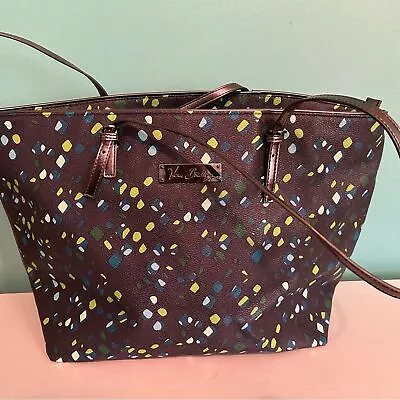 Vera Bradley Faux Leather Shopper Tote • $17.99